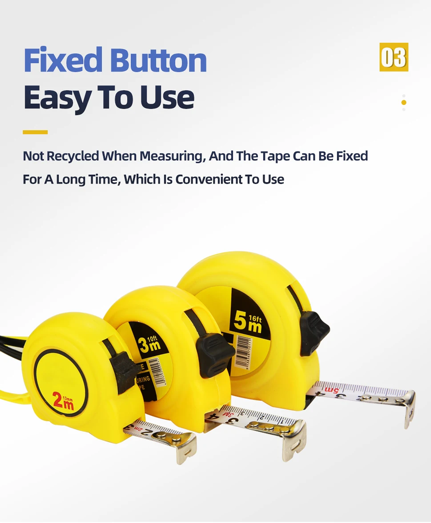 Precision Steel Tape Measure | High-Visibility Woodworking Rule with Impact-Resistant ABS Shell 11