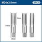 3-Piece Metric Hand Tap Set | High-Hardness Alloy Steel Threading Tool - thumbnail 22