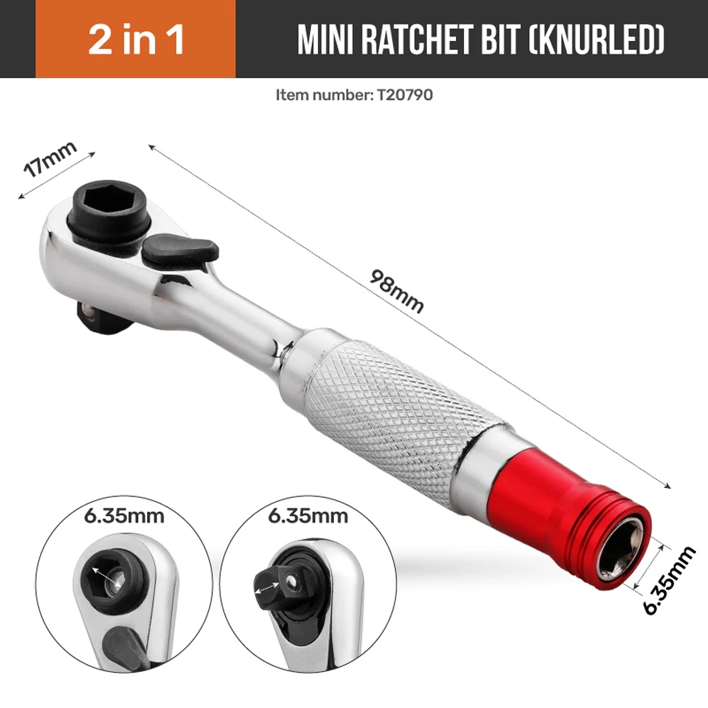 Hi-Spec Mini Double-Ended Wrench Set | Precision Cr-V Steel Spanners 13