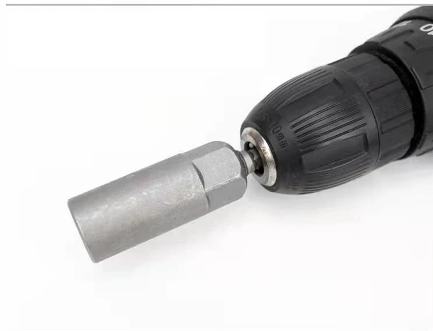 Magnetic Hex Nut Driver Set | 6.35mm Quick-Change Chrome Vanadium Steel Power Drill Bits 10