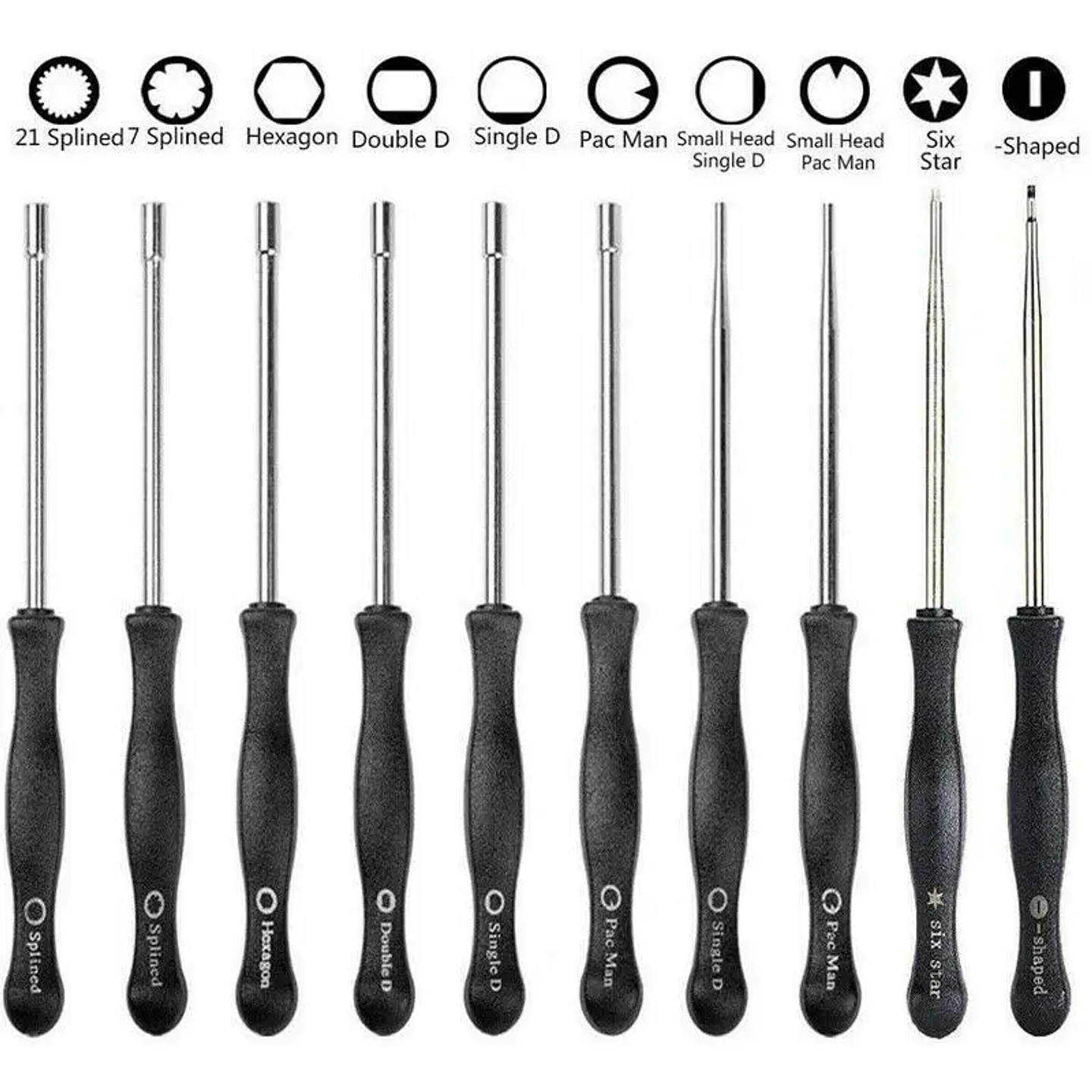 10-Piece Carburetor Adjustment Tool Kit | Precision Tune-Up Screwdriver Set for Chainsaws & Trimmers 13