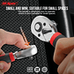 Hi-Spec Mini Double-Ended Wrench Set | Precision Cr-V Steel Spanners - thumbnail 16