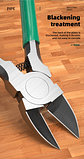 Professional Plastic Nippers | Chrome Vanadium Flush Cutters with Ergonomic Bent Handle - thumbnail 17