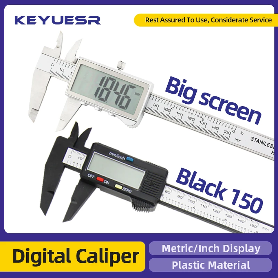 Digital Vernier Caliper | 150mm Electronic Carbon Fiber Micrometer 1