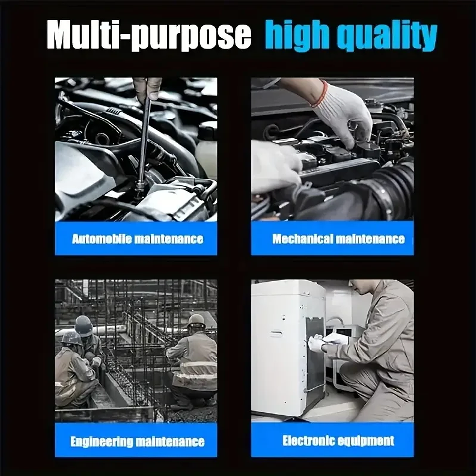 Oudisi 4-in-1 Circlip Pliers Set | Professional Snap Ring Pliers with Interchangeable Heads 3