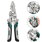 Stainless Steel 217mm Multi-Functional Electrician Wire Stripper Pliers - thumbnail 1