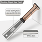 12-Inch Folding Hand Saw | SK5 Steel Fine-Toothed Portable Woodworking Tool - thumbnail 2