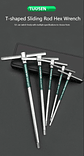 Heavy-Duty T-Handle Hex Key | High-Torque Carbon Steel Allen Wrench with Ergonomic Grip - thumbnail 16