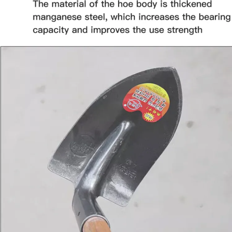 Heavy-Duty Carbon Steel Farming Shovel | Multifunctional Garden Spade & Digging Tool for Agricultural Use 13