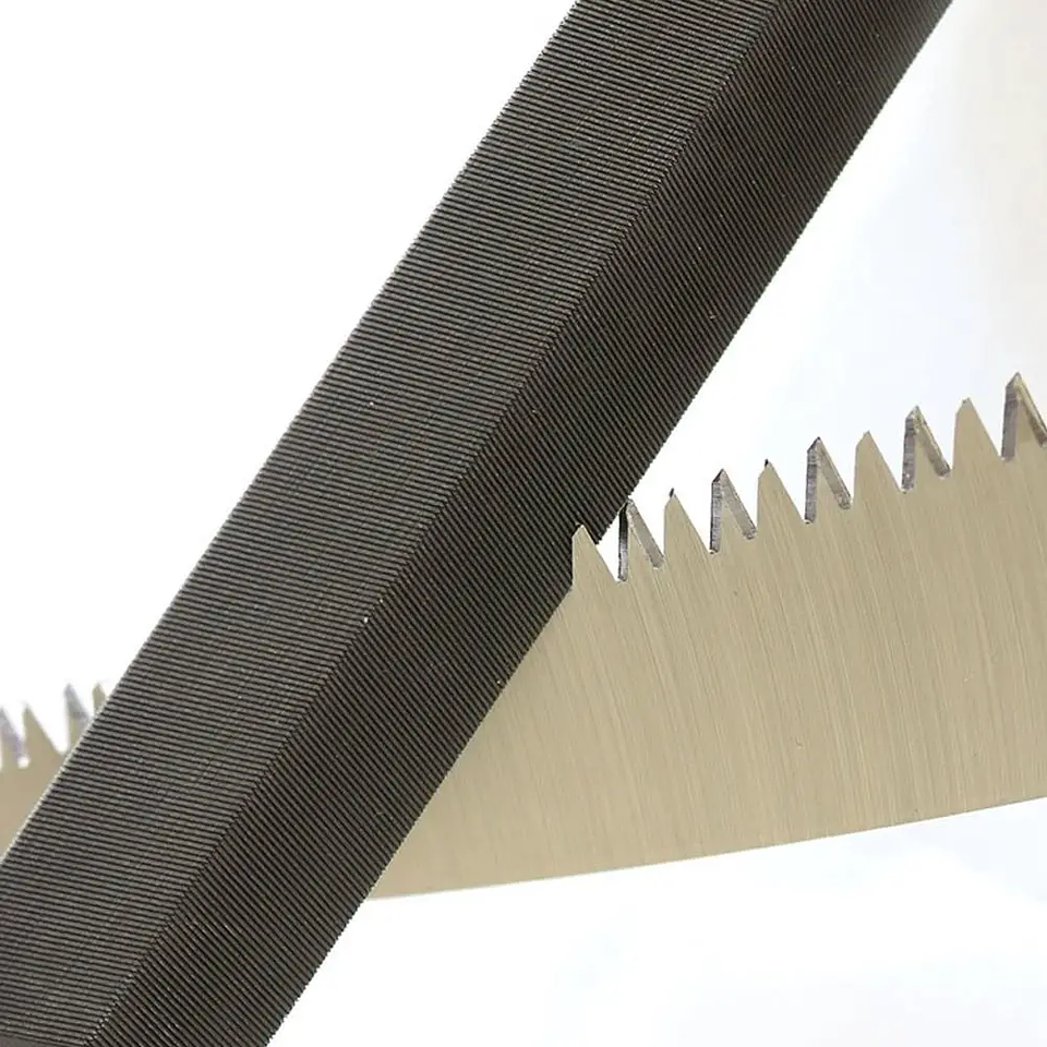 Diamond-Shaped Hand Saw File | Professional Sharpening & Deburring Tool for Woodworking 11