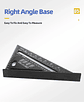 7-Inch Aluminum Alloy Speed Square | Multifunctional Triangle Ruler for Carpentry, Framing, and Layout - thumbnail 17