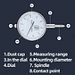 High-Precision Dial Indicator & Magnetic Base Holder Kit - thumbnail 6