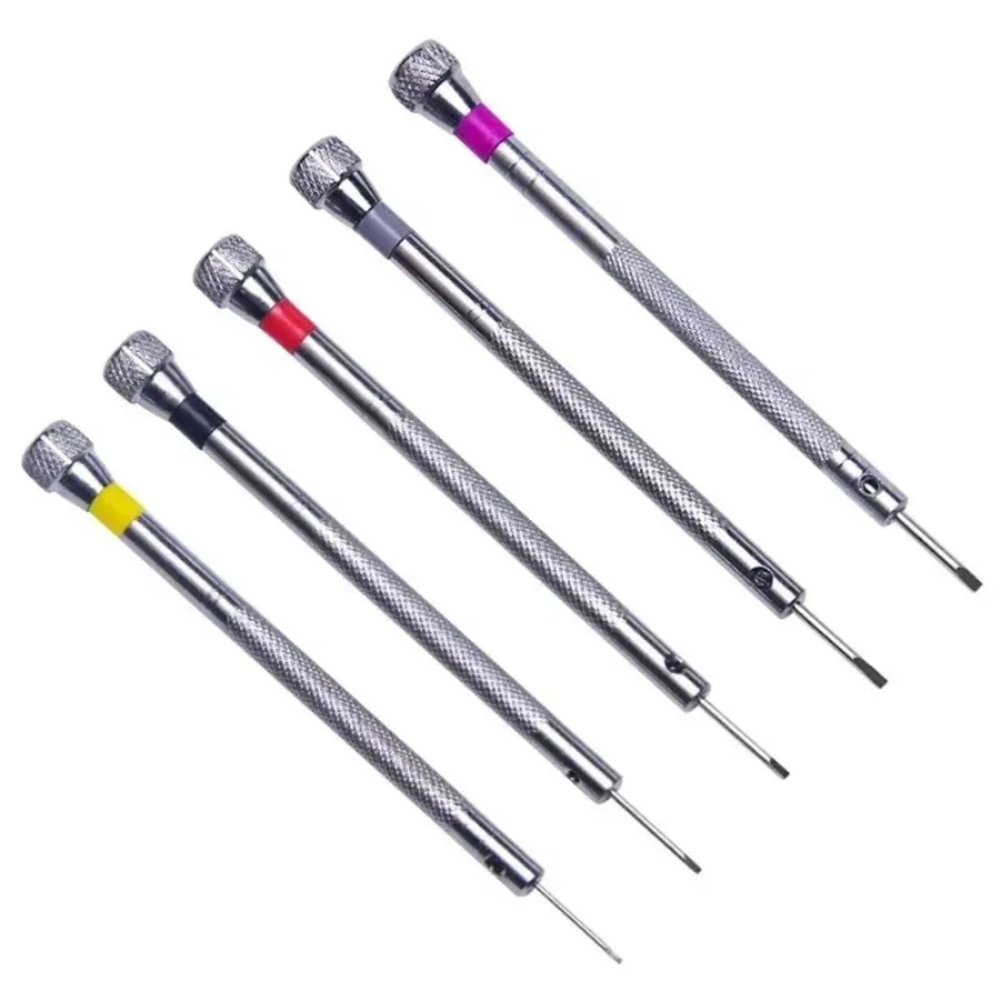 Precision High Carbon Steel Watch Repair Slotted Screwdriver Set 1