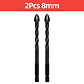 Industrial Hard Alloy Cross Hex Drill Bits | 4-Edge Carbide Tip for Tile, Glass, Concrete, and Wood - thumbnail 14