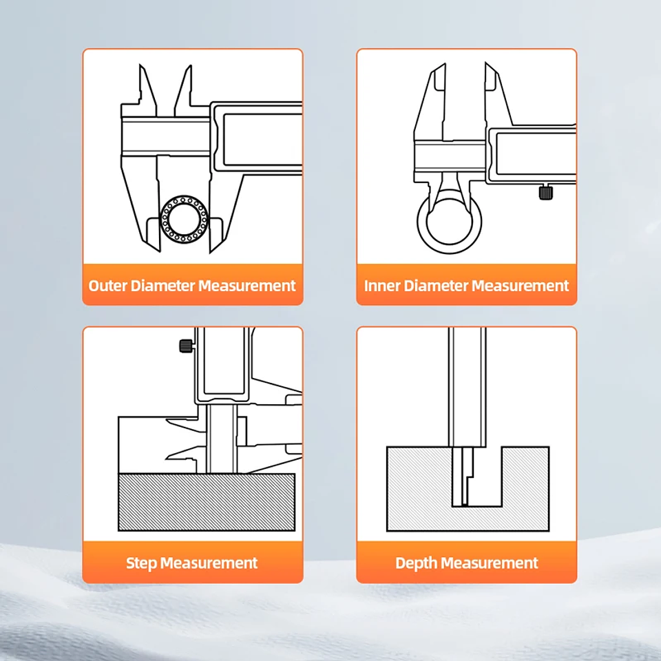 Digital Vernier Caliper | 150mm Electronic Carbon Fiber Micrometer 6