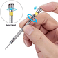 Precision High Carbon Steel Watch Repair Slotted Screwdriver Set - thumbnail 2