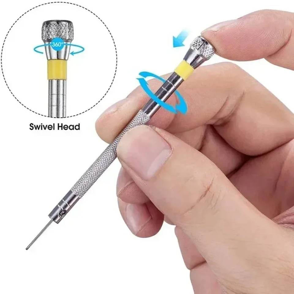 Precision High Carbon Steel Watch Repair Slotted Screwdriver Set 2