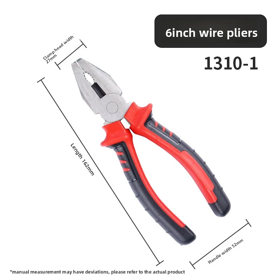 Industrial Cr-V Multifunctional Electrical Pliers | High-Torque Wire Cutters 7