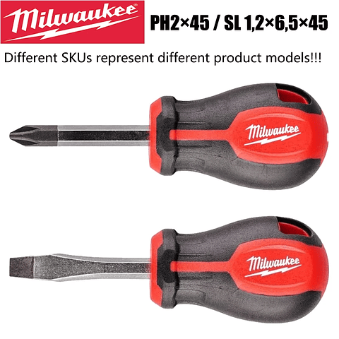 Stubby Precision Screwdriver | Magnetic PH2 & Slotted Mini Hand Tools