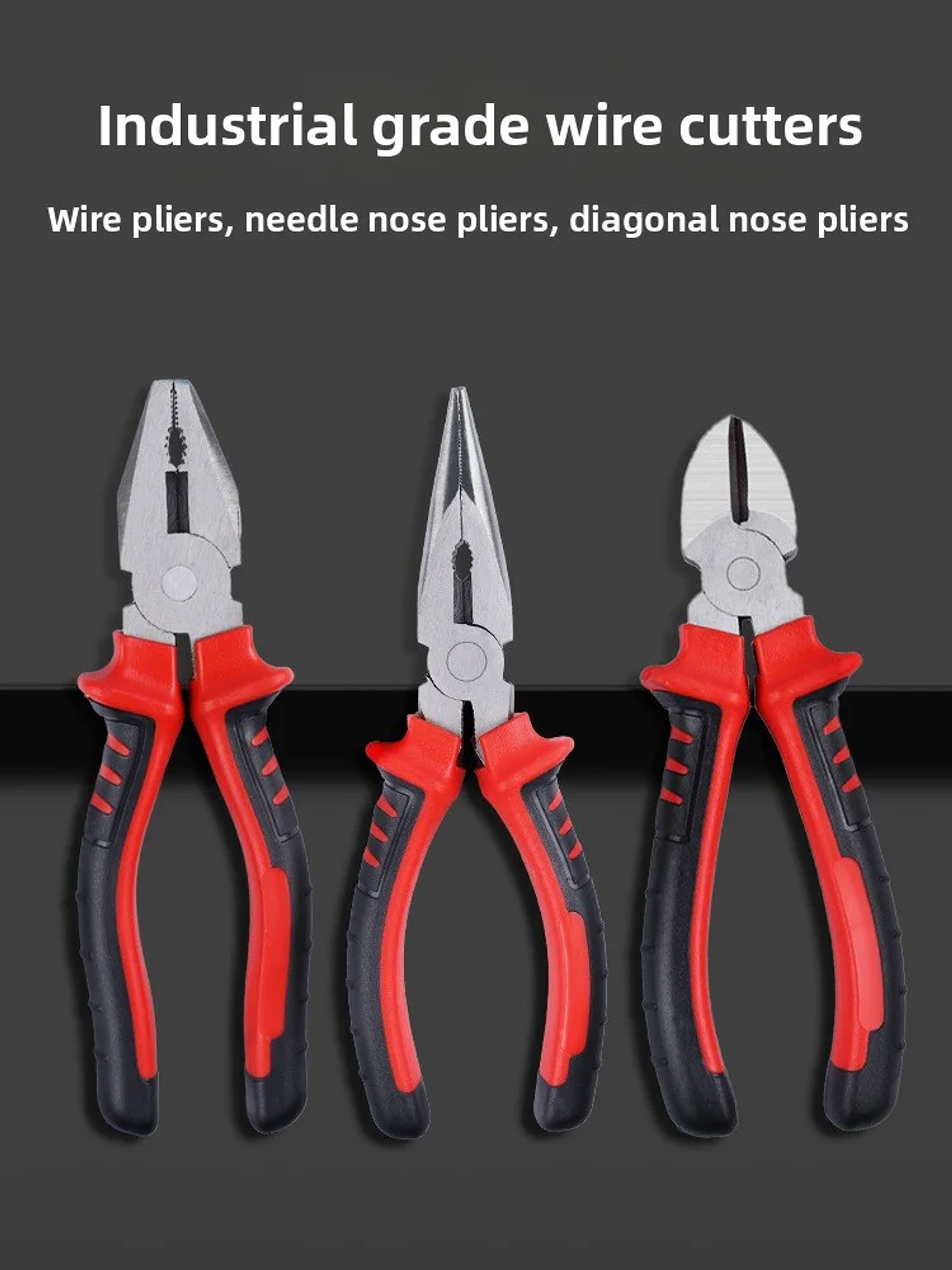 Industrial Cr-V Multifunctional Electrical Pliers | High-Torque Wire Cutters 10