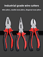 Industrial Cr-V Multifunctional Electrical Pliers | High-Torque Wire Cutters - thumbnail 10