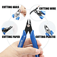 Industrial 50-Steel Precision Flush Cutters | Professional Micro Wire Snips - thumbnail 9