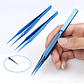 Titanium Alloy Precision Tweezers | 0.15mm Ultra-Fine Anti-Static Repair Tool - thumbnail 9