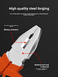 Industrial Cr-V Multifunctional Electrical Pliers | High-Torque Wire Cutters - thumbnail 14