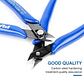 Industrial 50-Steel Precision Flush Cutters | Professional Micro Wire Snips - thumbnail 10