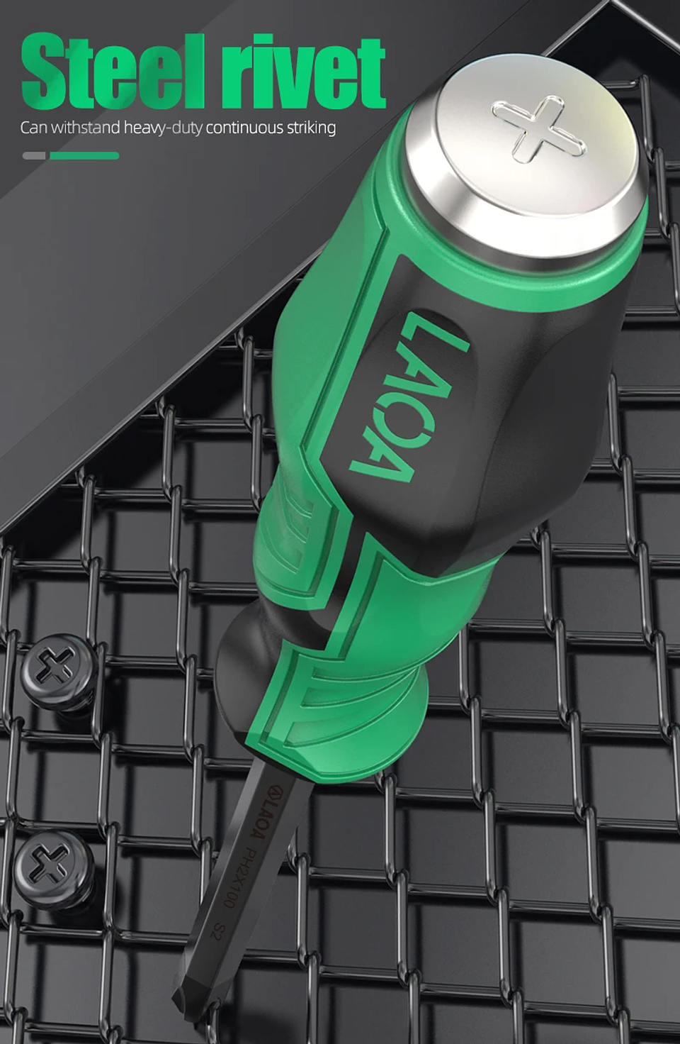 High-Precision Professional Screwdriver | Magnetic Non-Slip Industrial Hand Tool  31