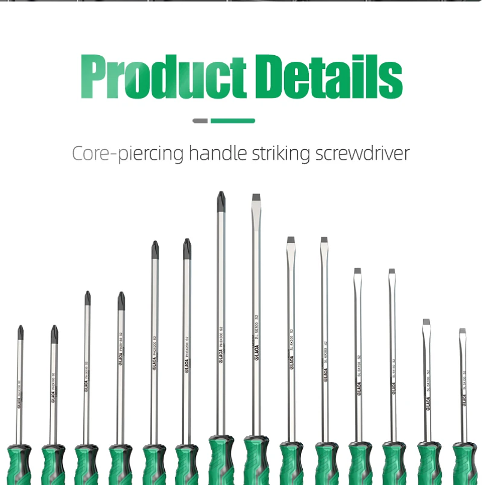 High-Precision Professional Screwdriver | Magnetic Non-Slip Industrial Hand Tool  32