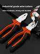 Industrial Cr-V Multifunctional Electrical Pliers | High-Torque Wire Cutters - thumbnail 16