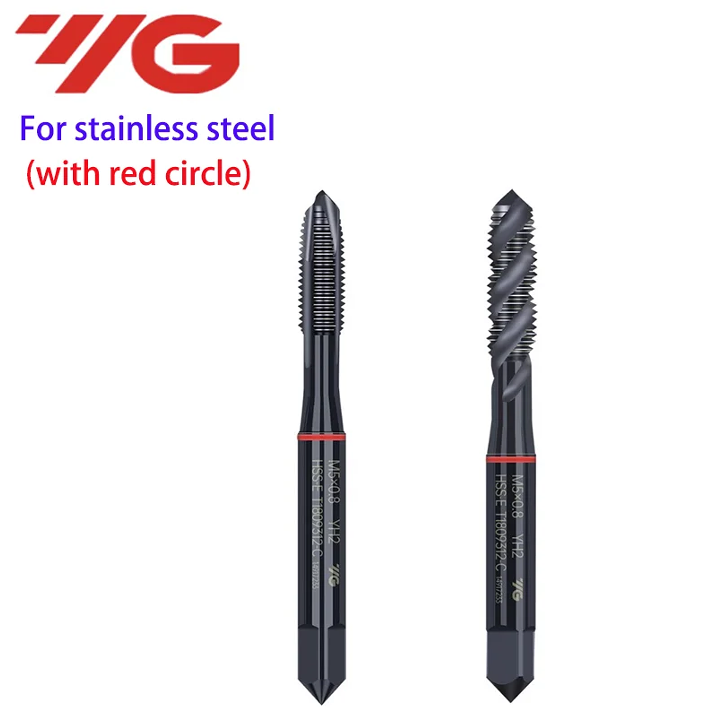 Standard HSSE-INOX Spiral Fluted Tap | Metric Machine Screw Tap (M2–M18) 5