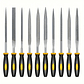 10-Piece High-Carbon Steel Needle File Set | Precision Micro-Filing Tools for Wood & Models - thumbnail 1