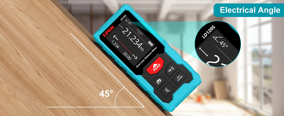 Professional Laser Rangefinder | 120M Rechargeable Precision Measurer 11