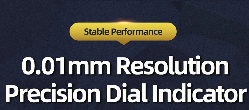 High-Precision Dial Indicator & Magnetic Base Holder Kit 18