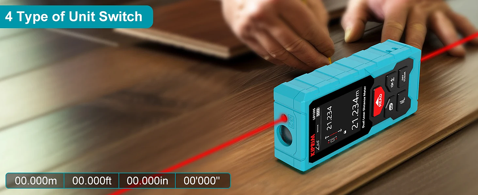 Professional Laser Rangefinder | 120M Rechargeable Precision Measurer 14