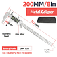 Precision 150mm Digital Caliper | Professional Stainless Steel Micrometer Gauge - thumbnail 8