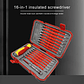 29-in-1 Precision Insulated Screwdriver Set | Magnetic Cr-V Electrical Tool Kit - thumbnail 12