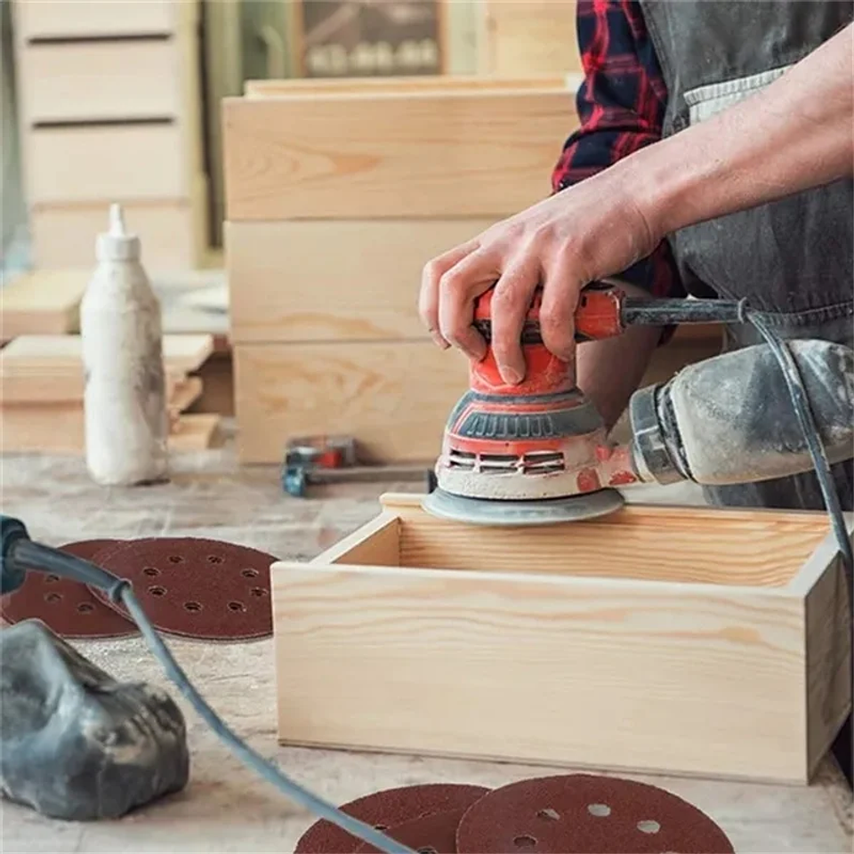 5-Inch 8-Hole Sanding Discs | Premium Aluminium Oxide Hook & Loop Sandpaper Set 11