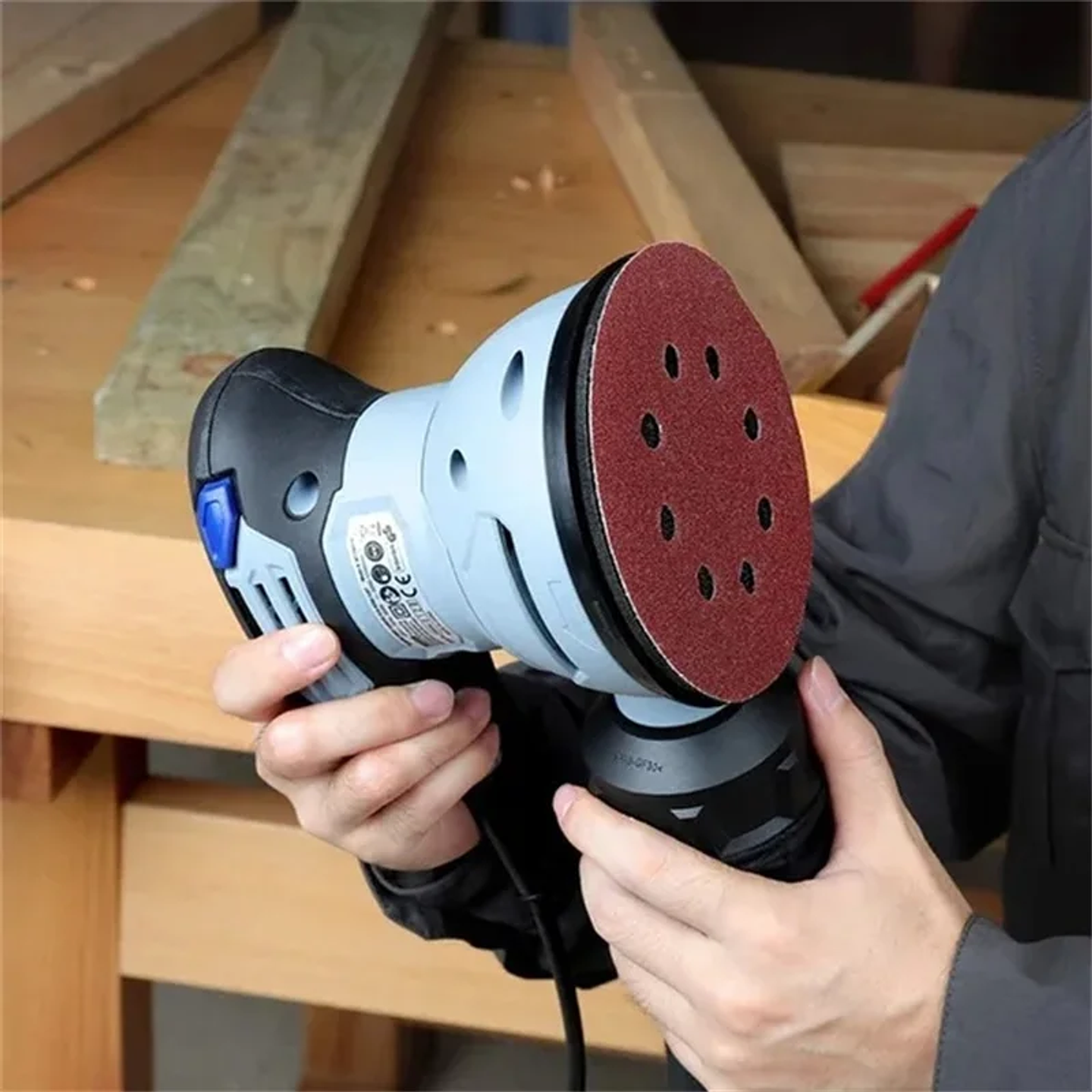 5-Inch 8-Hole Sanding Discs | Premium Aluminium Oxide Hook & Loop Sandpaper Set 13