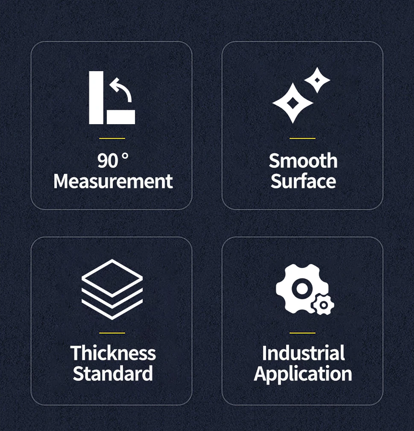 Industrial Carbon Steel 90-Degree Carpenter Square | L-Shaped Precision Try Square 19