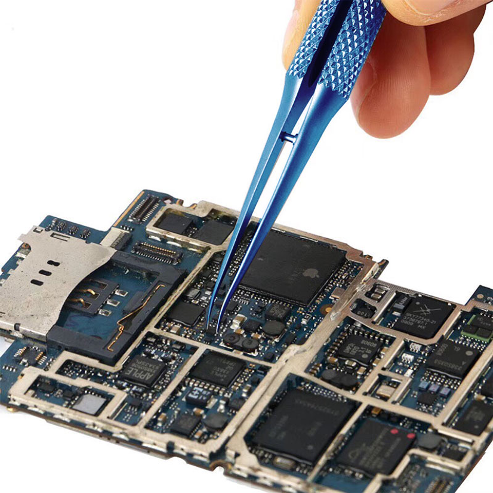 Titanium Alloy Precision Tweezers | 0.15mm Ultra-Fine Anti-Static Repair Tool 11