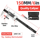 Precision 150mm Digital Caliper | Professional Stainless Steel Micrometer Gauge - thumbnail 14