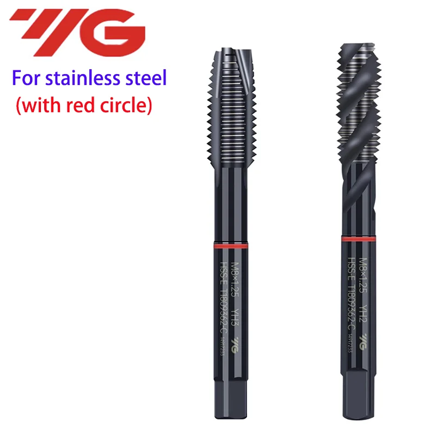 Standard HSSE-INOX Spiral Fluted Tap | Metric Machine Screw Tap (M2–M18) 13