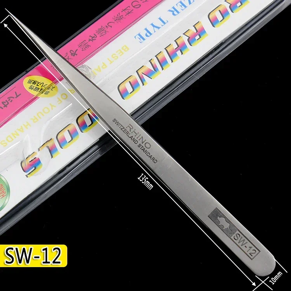 SW-Series Professional Precision Tweezers | Anti-Magnetic & Acid-Proof Swiss Standard Tools 12