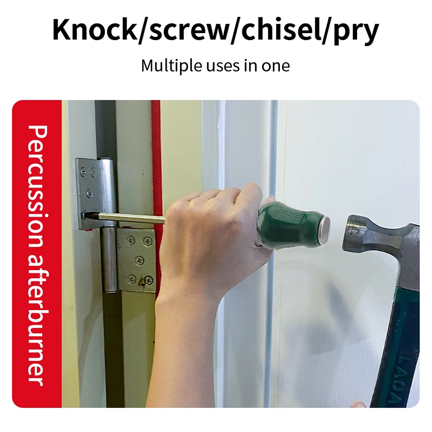 Heavy-Duty Go-Through Screwdriver | High-Torque Magnetic Chrome Vanadium Steel Driver for Automotive & Industrial Use 40