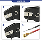 SN-58B Mini European-Style Crimping Pliers | Precision Carbon Steel Terminal Tool - thumbnail 6