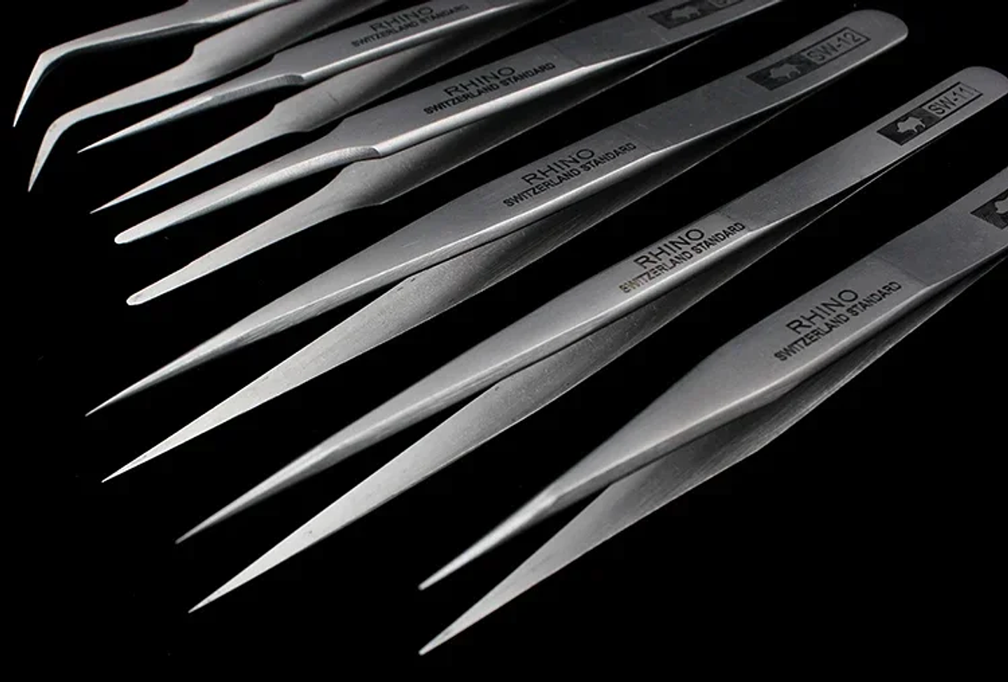 SW-Series Professional Precision Tweezers | Anti-Magnetic & Acid-Proof Swiss Standard Tools 16