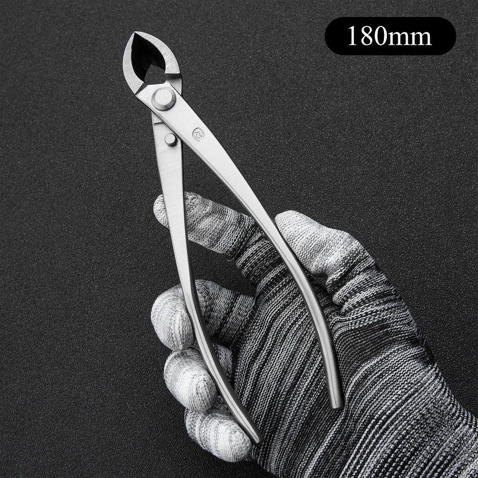 Standard Grade Straight Edge Branch Cutter | 3Cr13 Alloy Steel Bonsai Pruning Tool 7